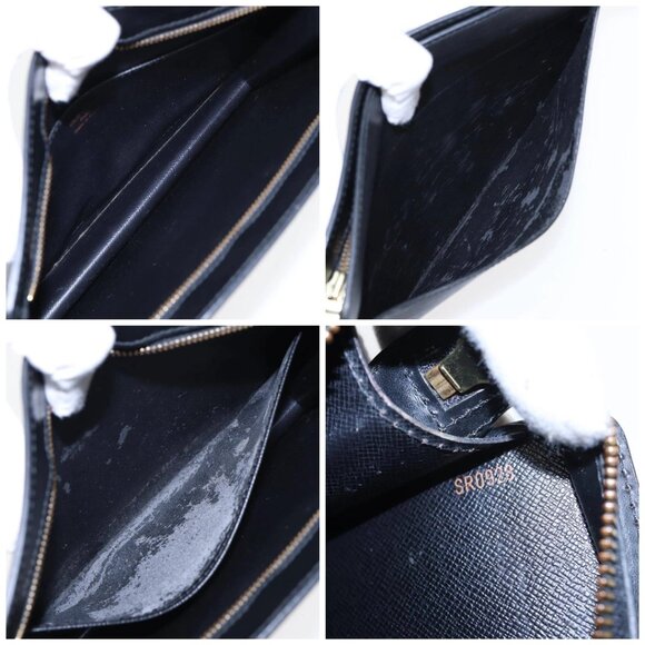 LOUIS VUITTON Epi Pochette Homme Clutch Bag Black Noir - Picture 15 of 16